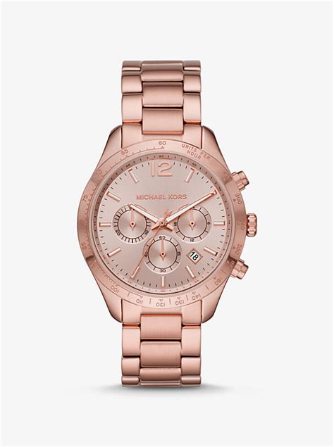 michael kors layton rose gold|Oversized Layton Rose Gold.